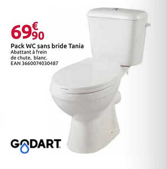 Pack WC sans bride Tania