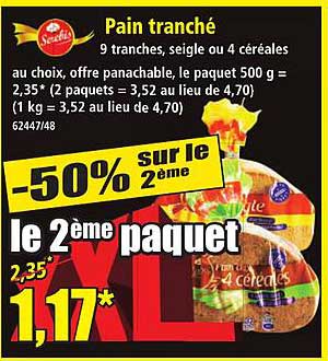 Pain tranché