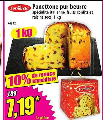 Panettone pur beurre