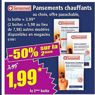 Pansements chauffants