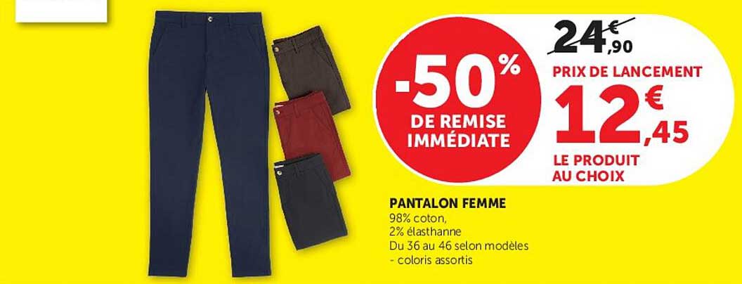 PANTALON FEMME