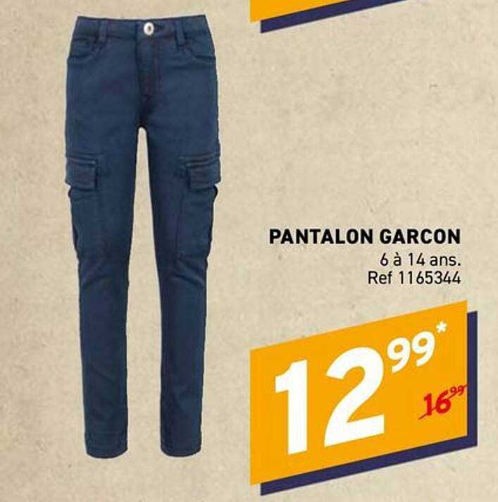 PANTALON GARCON 6 à 14 ans. Ref 1165344
