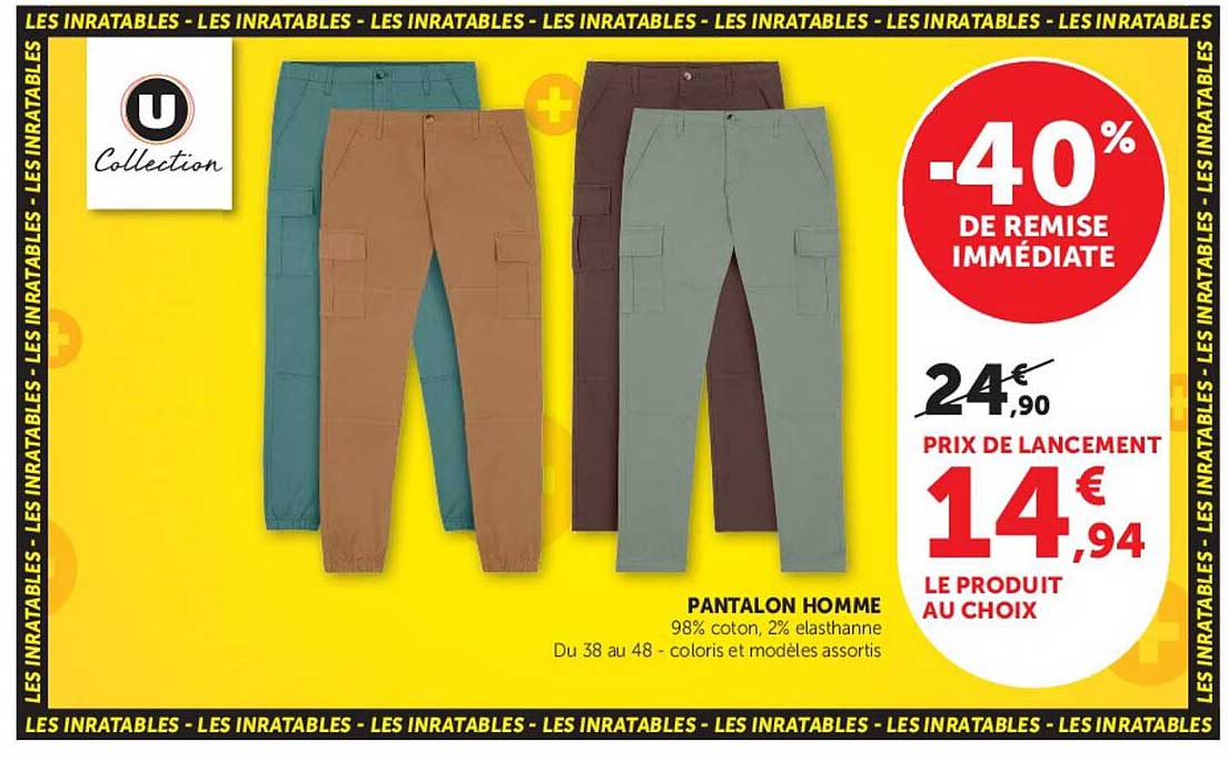 PANTALON HOMME