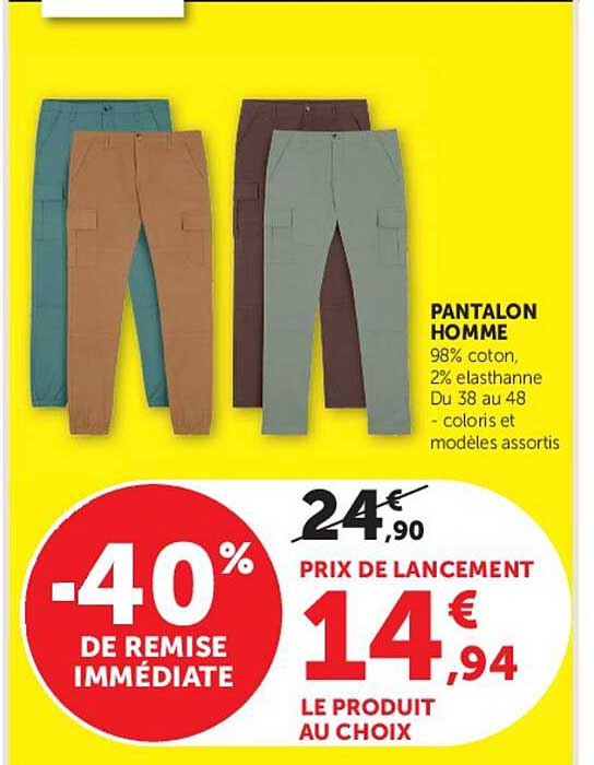 PANTALON HOMME