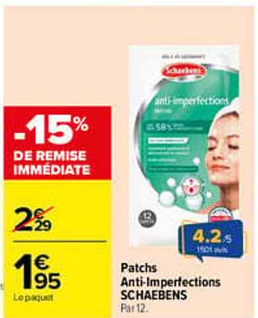 Patchs Anti-Imperfections SCHAEBENS