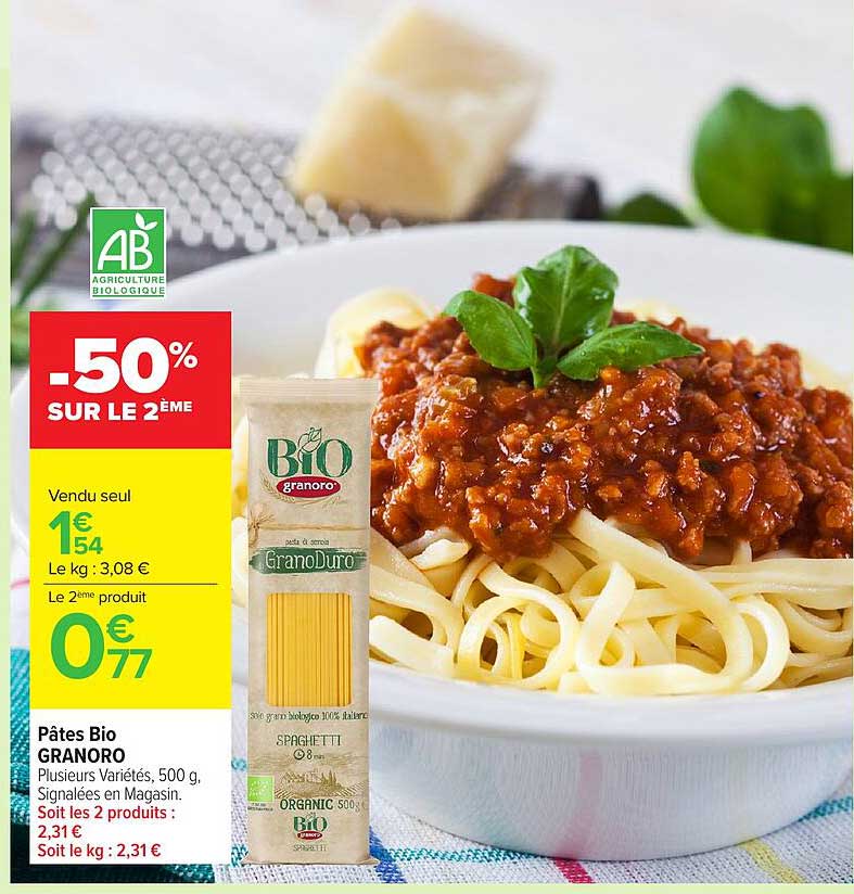 Pâtes Bio GRANORO