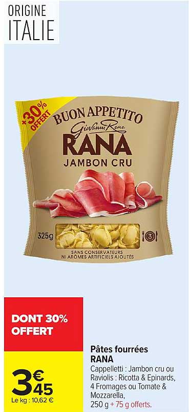 Pâtes fourrées RANA