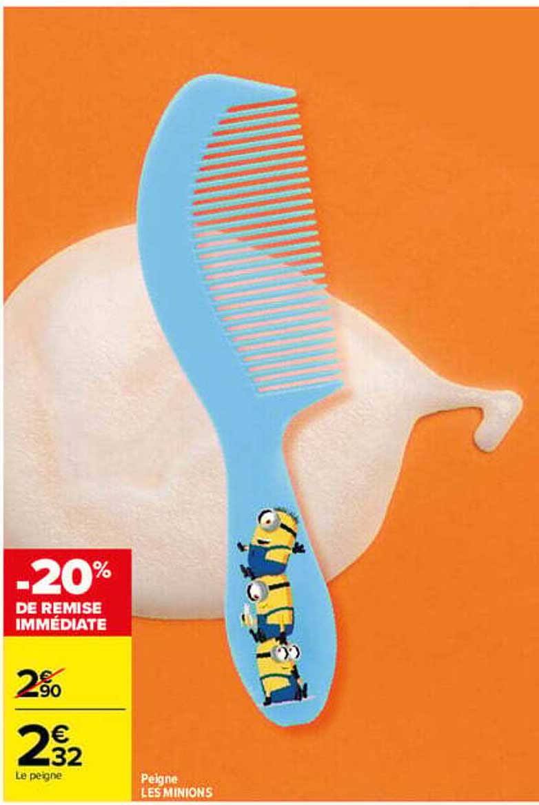 Peigne LES MINIONS