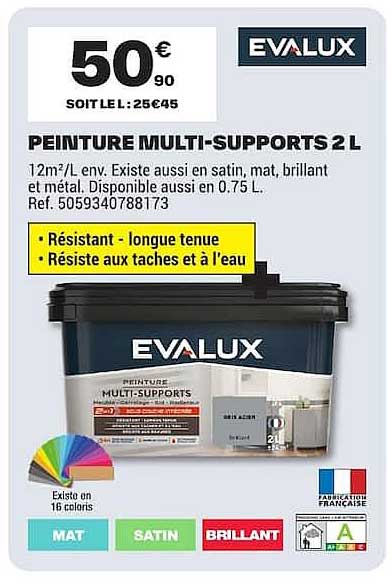 PEINTURE MULTI-SUPPORTS 2L