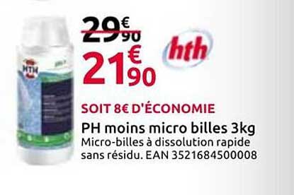 PH moins micro billes 3kg