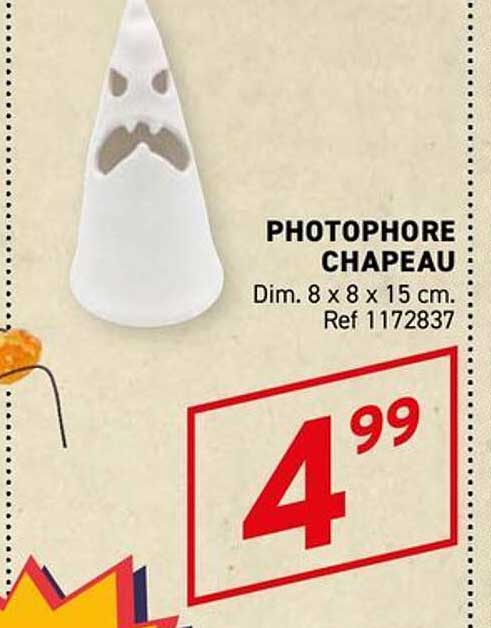 PHOTOPHORE CHAPEAU