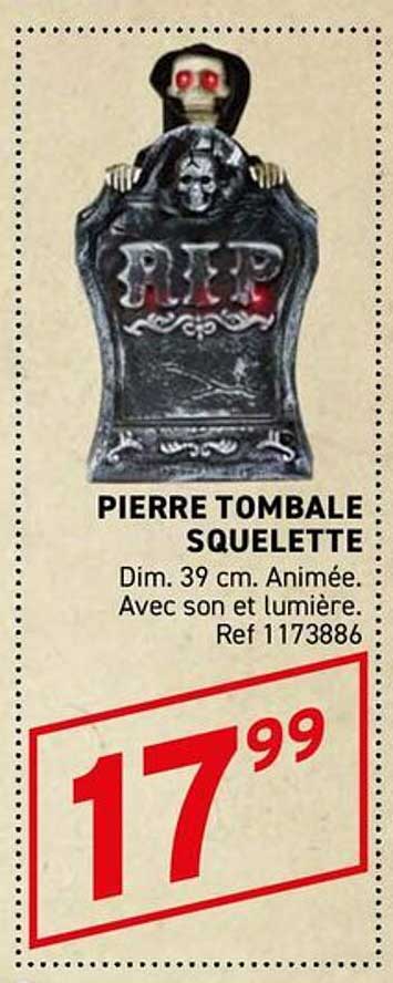 PIERRE TOMBale SQUELETTE