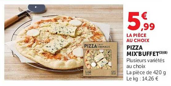 PIZZA MIX'BUFFET(3)(B)
