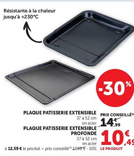 PLAQUE PATISSERIE EXTENSIBLE