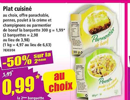 Plat cuisiné