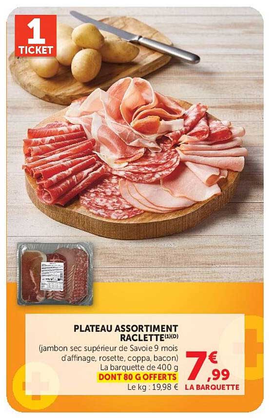 PLATEAU ASSORTIMENT RACLETTE(1)D