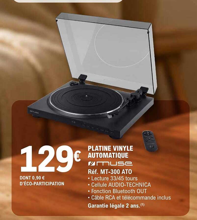 PLATINE VINYLE AUTOMATIQUE
