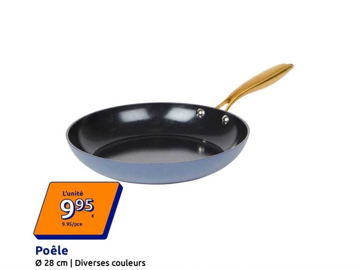 Poêle Ø 28 cm | Diverses couleurs