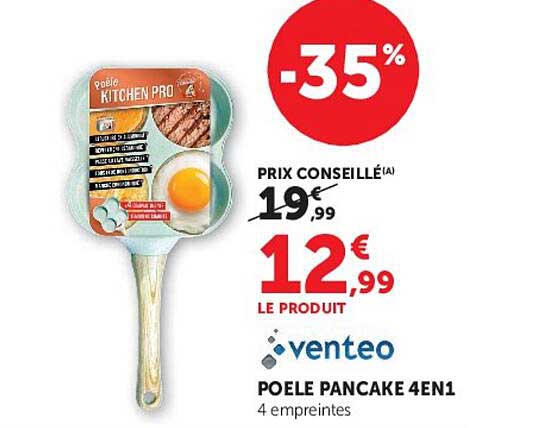 POELE PANCAKE 4EN1