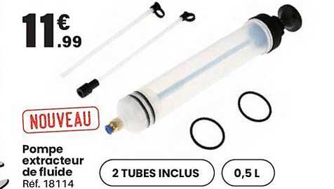Pompe extracteur de fluide
