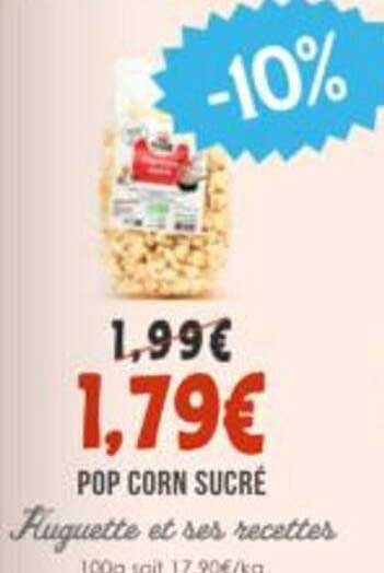 POP CORN SUCRÉ
