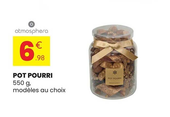 POT POURRI 550 g, modèles au choix