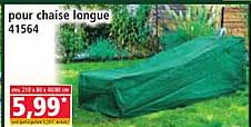 pour chaise longue 41564