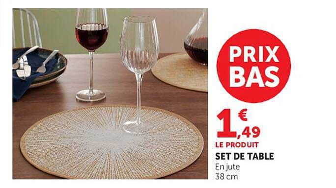 PRIX BAS