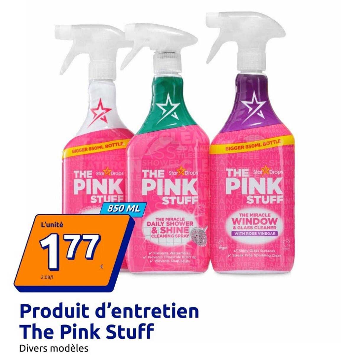Produit d’entretien The Pink Stuff