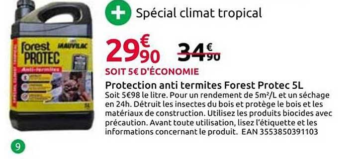 Protection anti termites Forest Protec 5L