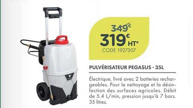 PULVÉRISATEUR PEGASUS - 35L