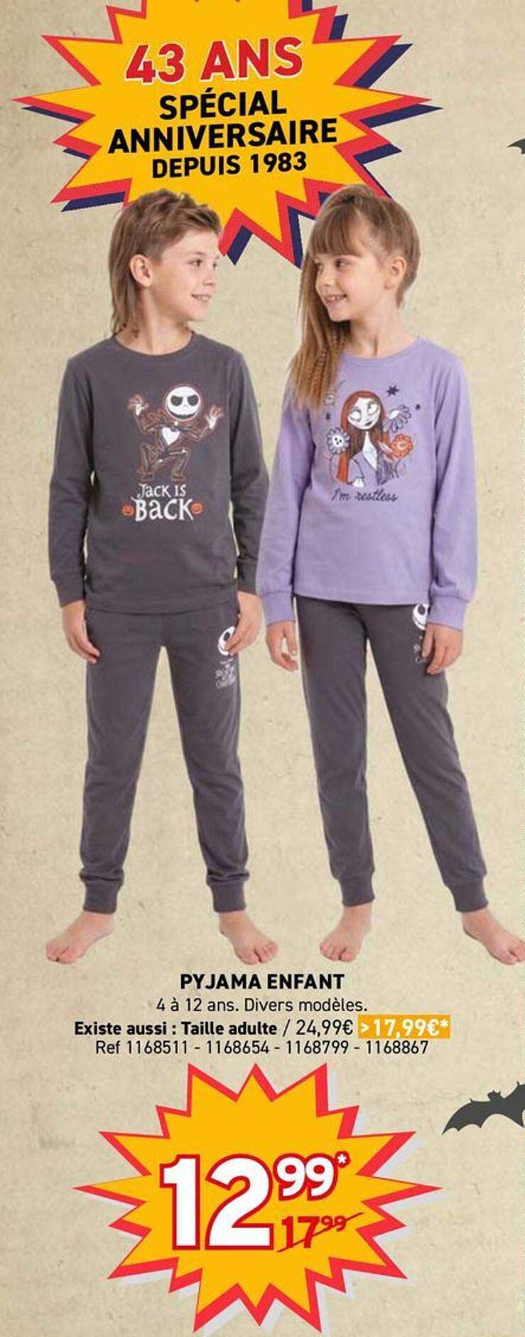 PYJAMA ENFANT