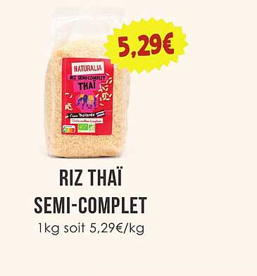 RIZ THAÏ SEMI-COMPLET