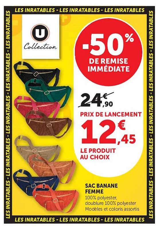 SAC BANANE FEMME