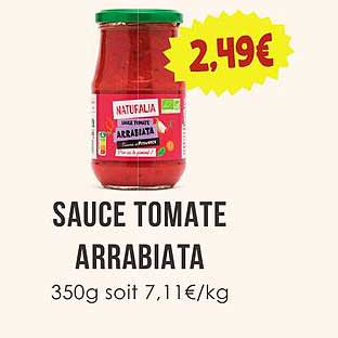 SAUCE TOMATE ARRABIATA