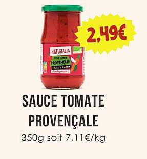 SAUCE TOMATE PROVENÇALE