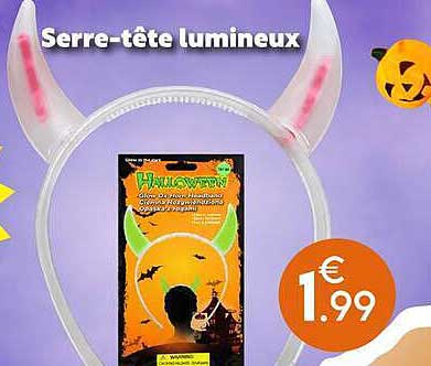Serre-tête lumineux