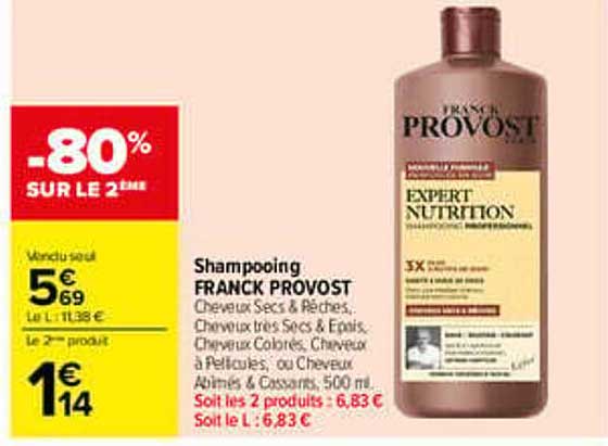 Shampooing FRANCK PROVOST
