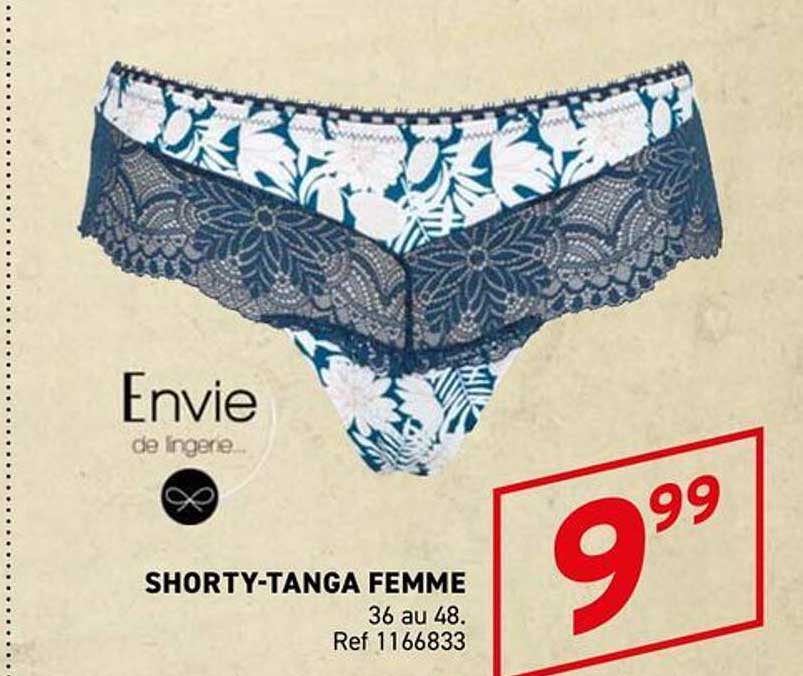 SHORTY-TANGA FEMME
