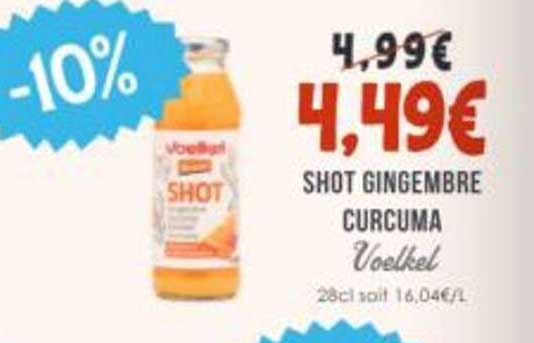 SHOT GINGEMBRE CURCUMA Voelkel