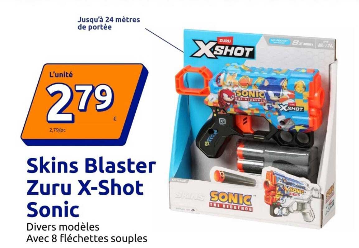 Skins Blaster Zuru X-Shot Sonic