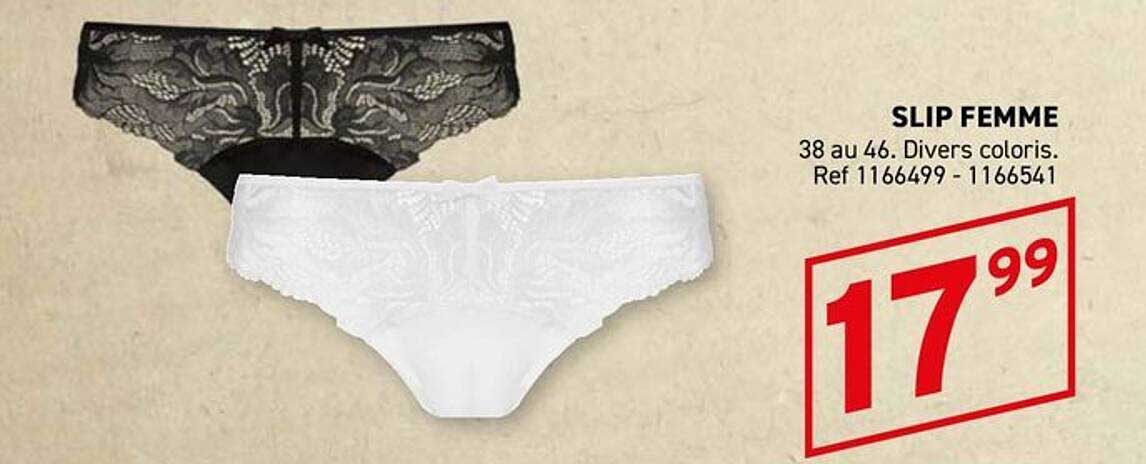 SLIP FEMME