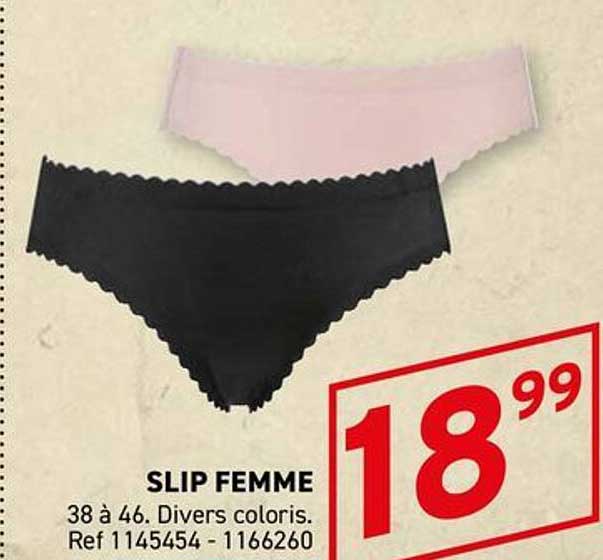SLIP FEMME
