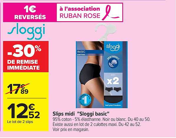Slips midi "Sloggi basic"