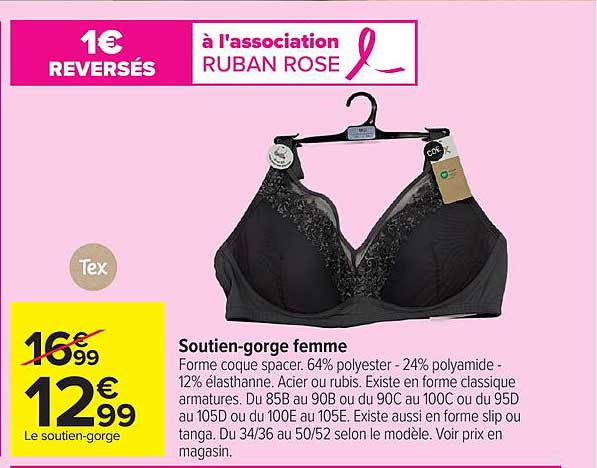 Soutien-gorge femme