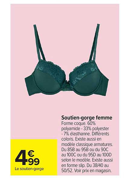 Soutien-gorge femme