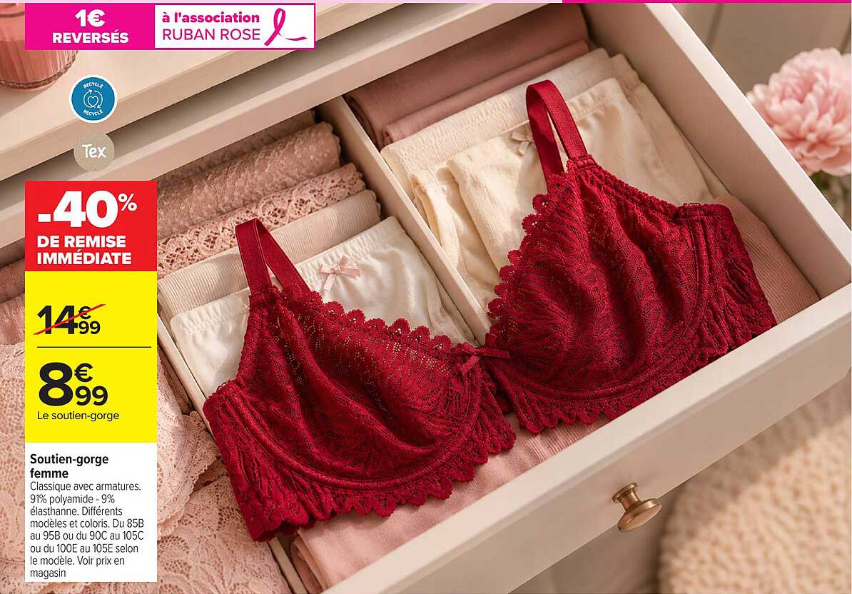 Soutien-gorge femme