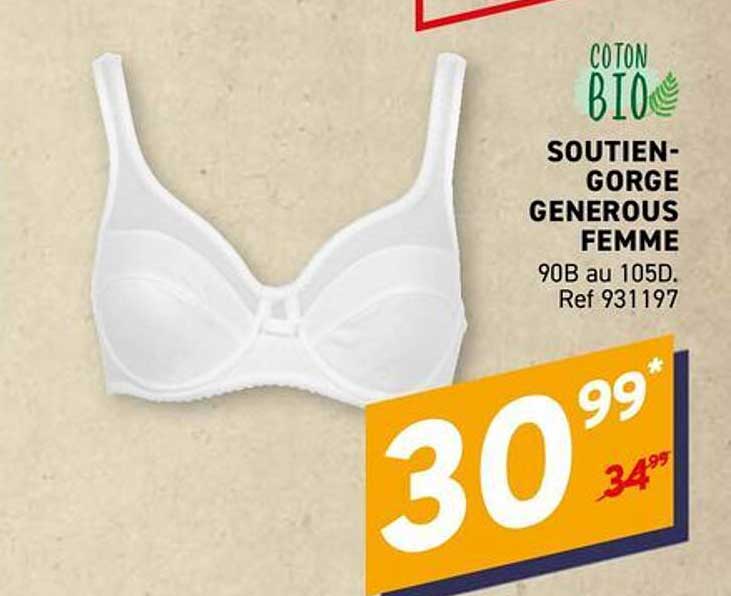 SOUTIEN-GORGE GENEREUX FEMME