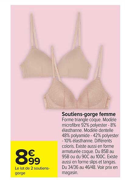 Soutiens-gorge femme