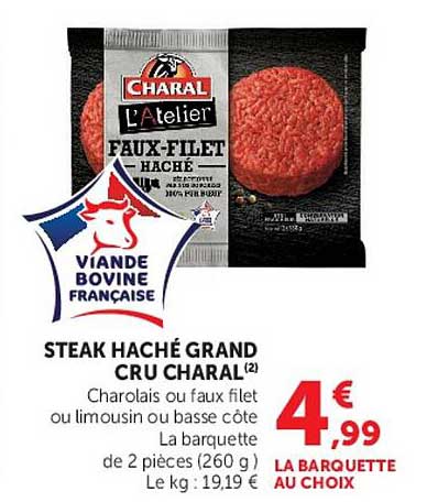 STEAK HACHÉ GRAND CRU CHARAL(2)